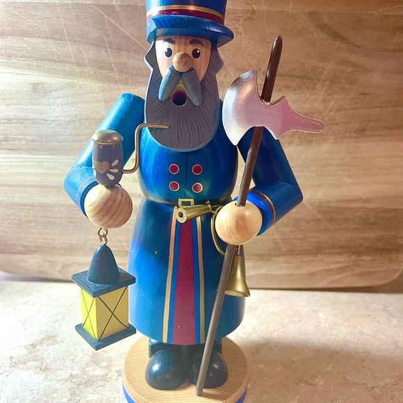 COPY Smoking man.Night Watchman hand made .Old World Christmas. 17 th century - Picture 3 of 8